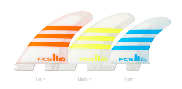 Julian Wilson’s signature FCS II fin