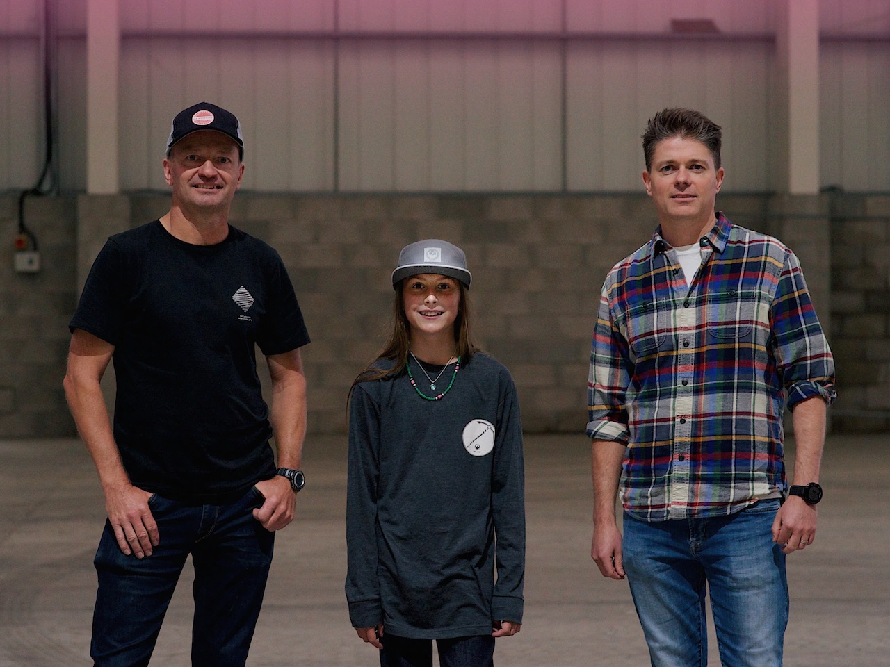 Founder Kevin Gray, über grom Mia Brookes & Founder Ben Livingstone. Photo, James Sweet.