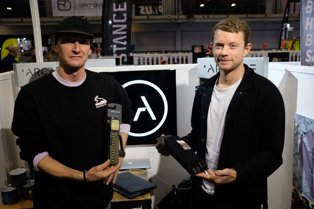 Arcade’s Sam Nelson & Hector Caldwell with their Vision belt and Suspenders