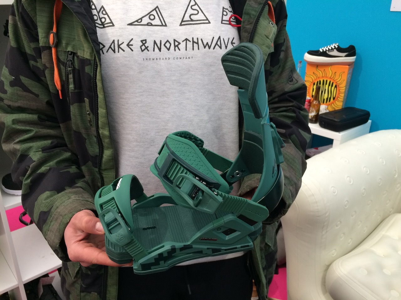 Drake’s Reload has new ankle strap and can be completely readjusted without tools jpg