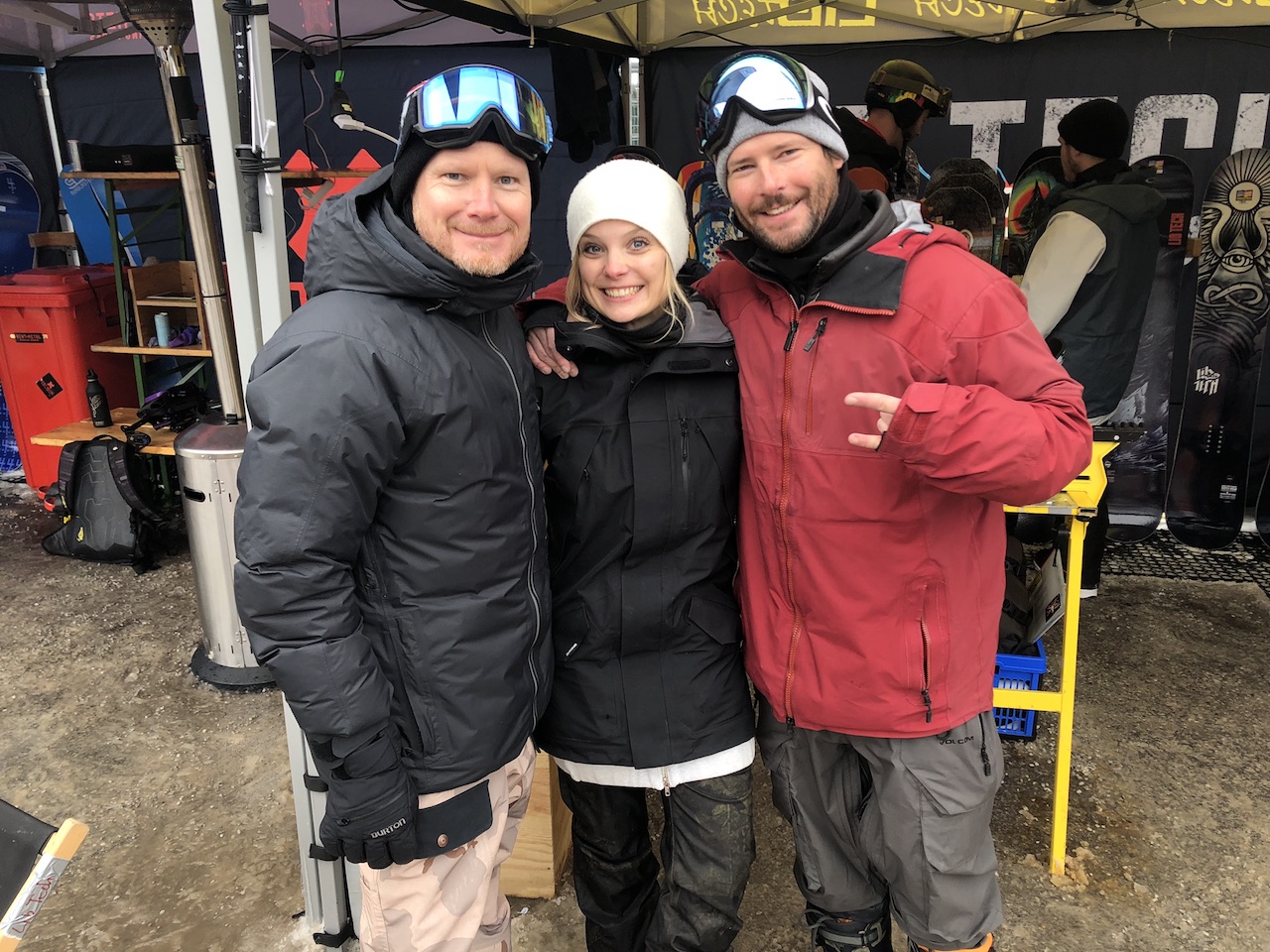 Mervin crew – Marian Kaeding, Ramona Fuchs & Patric Rentsch
