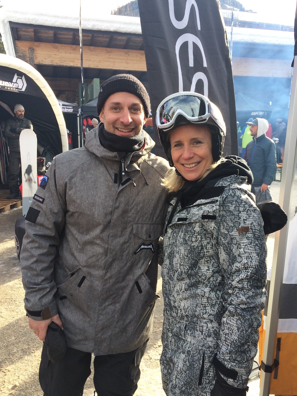 Pretty Great’s new sales manager Bastian Reimer and Stephie ter Hürne