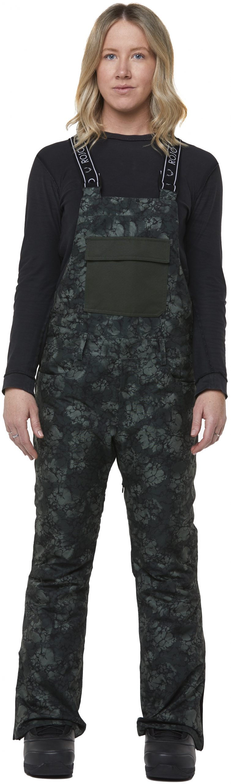 SNOW DAY BIB MOSSMAN CAMO 1