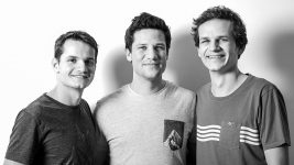 The Nidecker brothers. Cédric, Henry and Xavier Nidecker