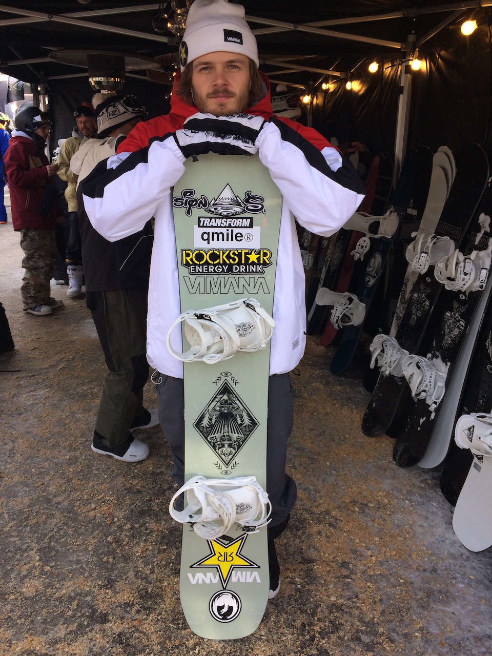 Vimana’s Brage Richenberg with The Brage his pro model