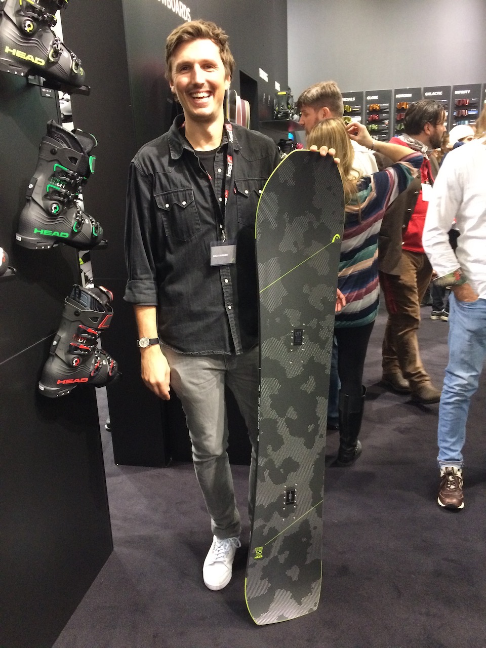 Head's Max Thurner with ultra light Kizamu - Boardsport SOURCE
