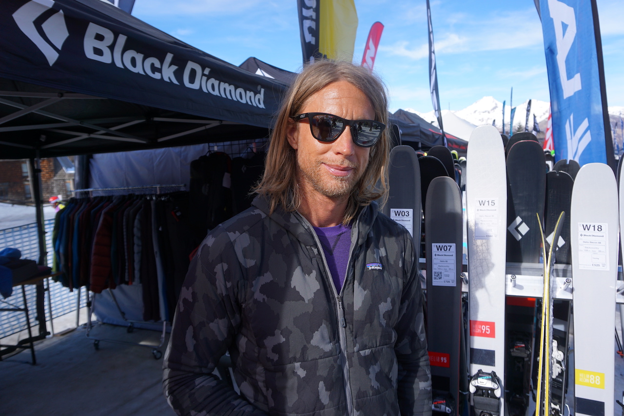 Black Diamond (and Patagonia) ambassador, alpinist Matt Helliker