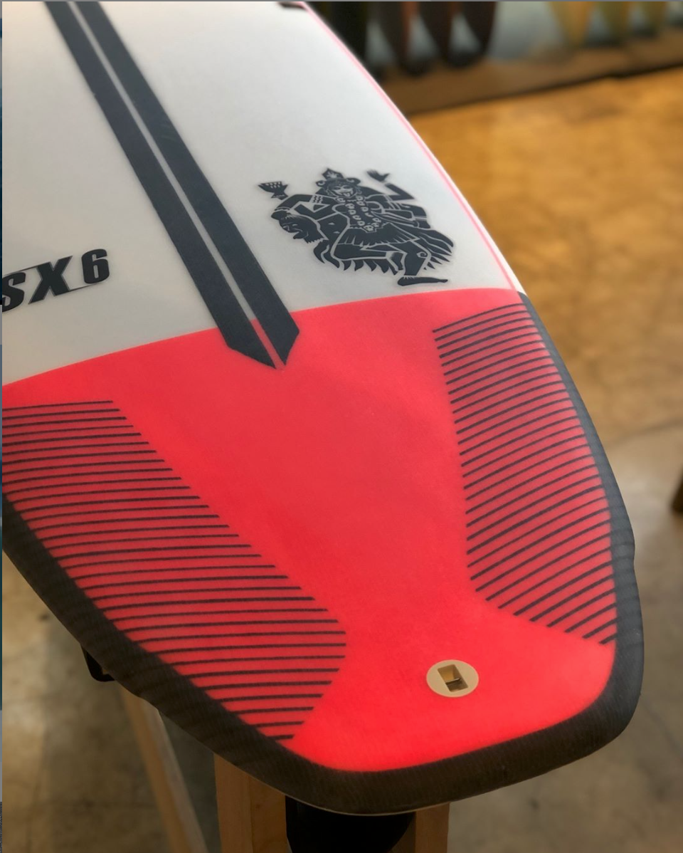 Glassing Portugal Saxon Looker Surfboards