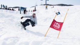 Riksgränsen Banked Slalom