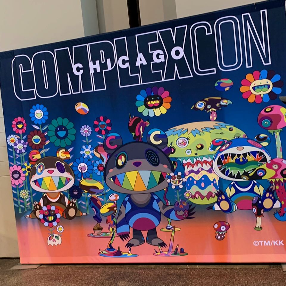 ComplexCon Chicago artwork by Takashi Murakami