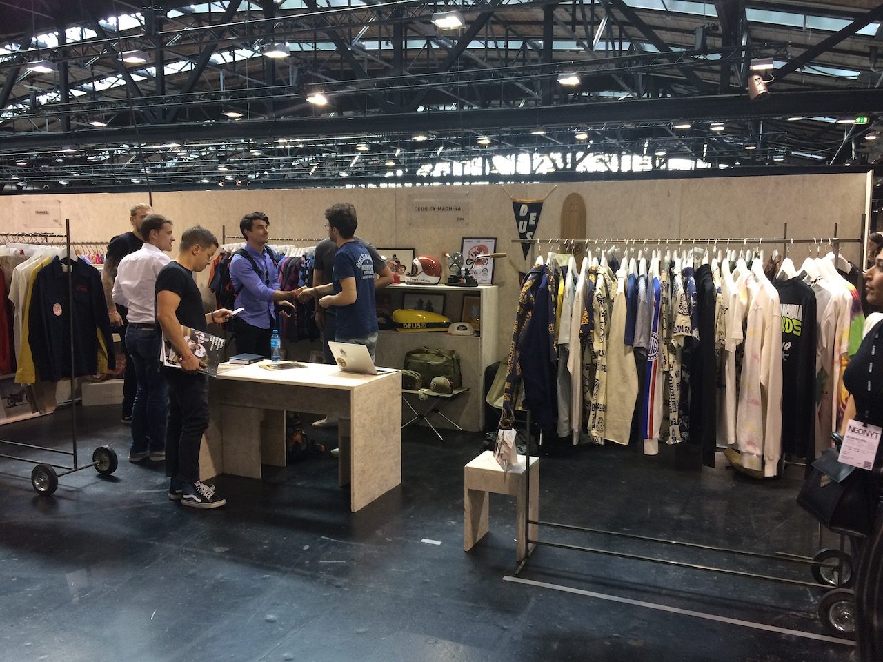 Deus Ex Machina booth