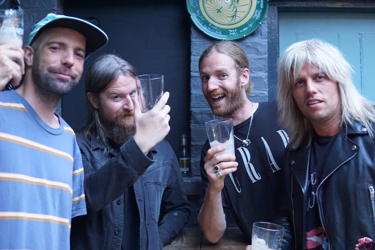 James Sweet, Schoph, Tom Greenhill & new SUPRA shoe collaborator and superstar chef, Michael O’Hare