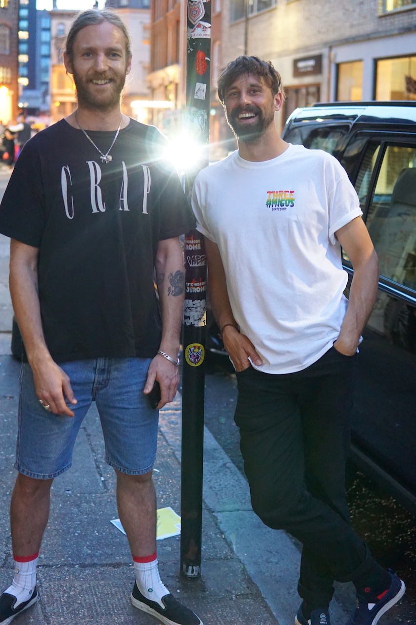 Lords of Poke’s Tom Greenhill and jeweller to the stars, Si Belson of 360 Jewellery