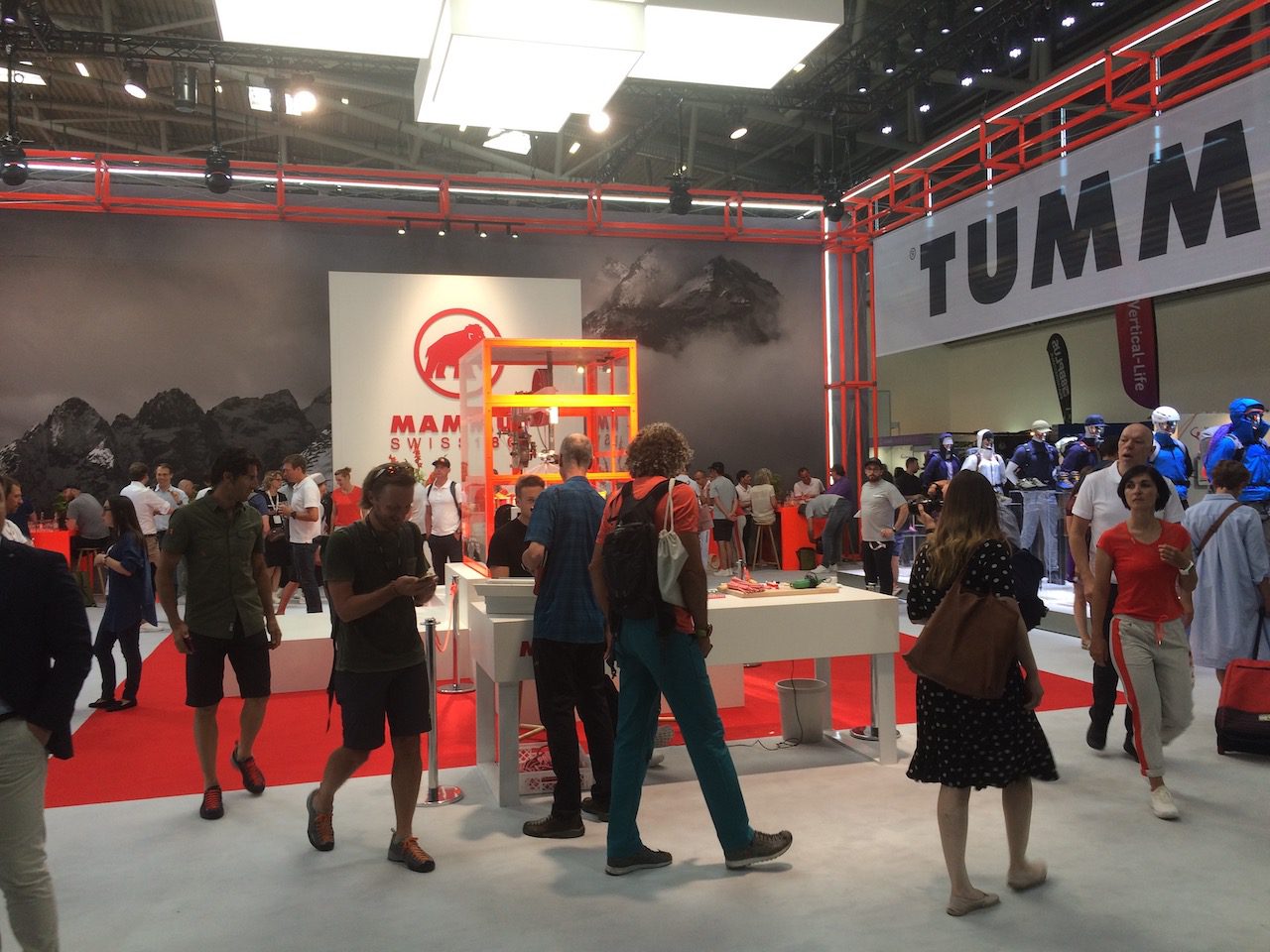 Mammut booth