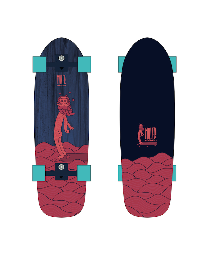 Miller Division SS20 Surfskate Preview