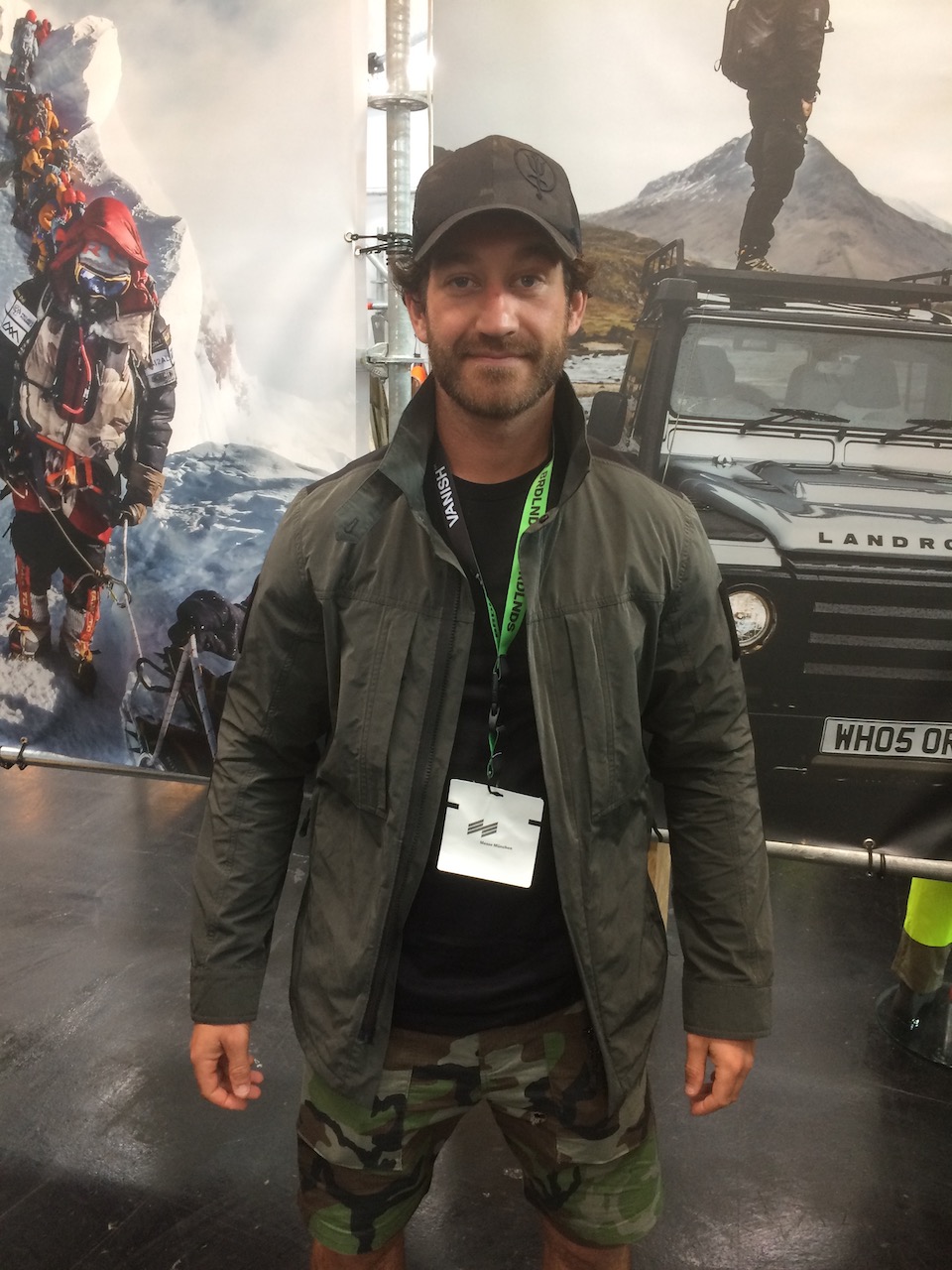 Thrudark’s Hybrid every day jacket with padded elbows amd stretch panel on the back