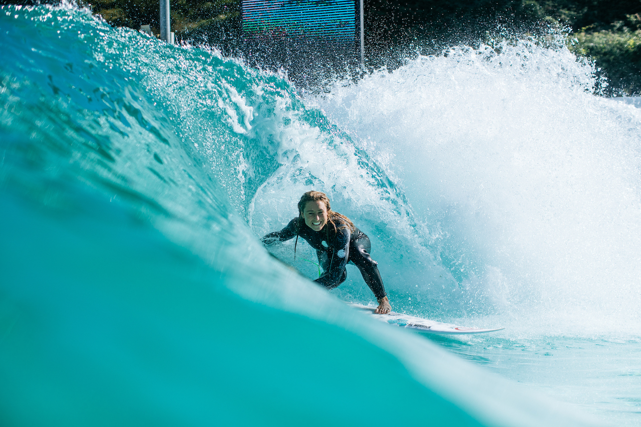 Rip Curl rider at Wavegarden 2 - credit Ripcurl