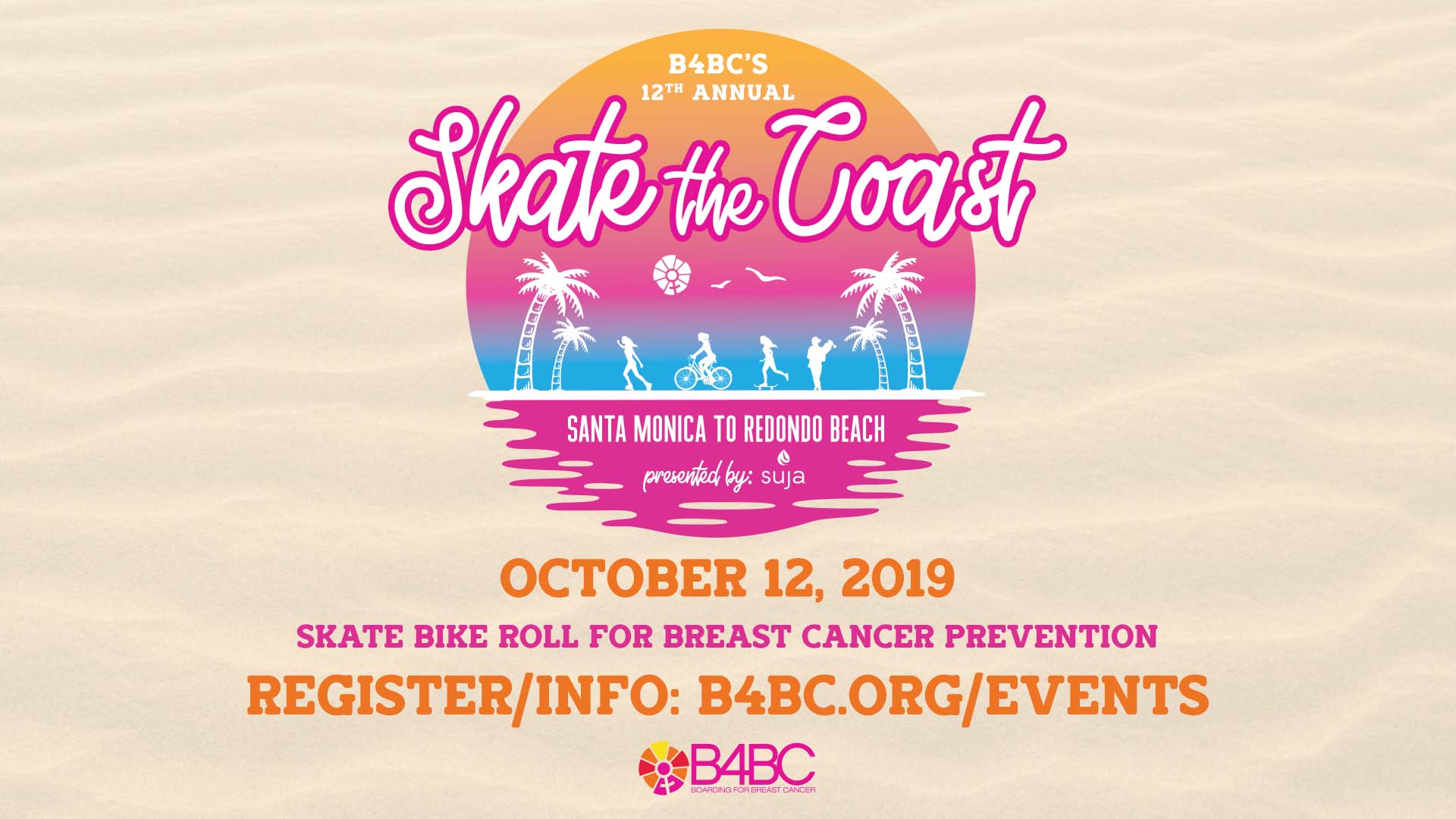 B4BC Board For Breast Cancer Skate The Coast Event Santa Monica Pier Redondo Beach