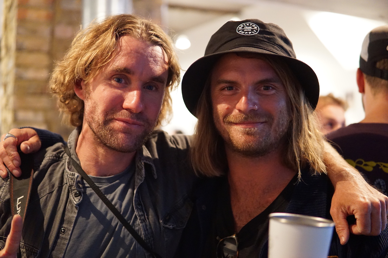 Photographer and publicist Sam Mellish and Lords of Poké Marty