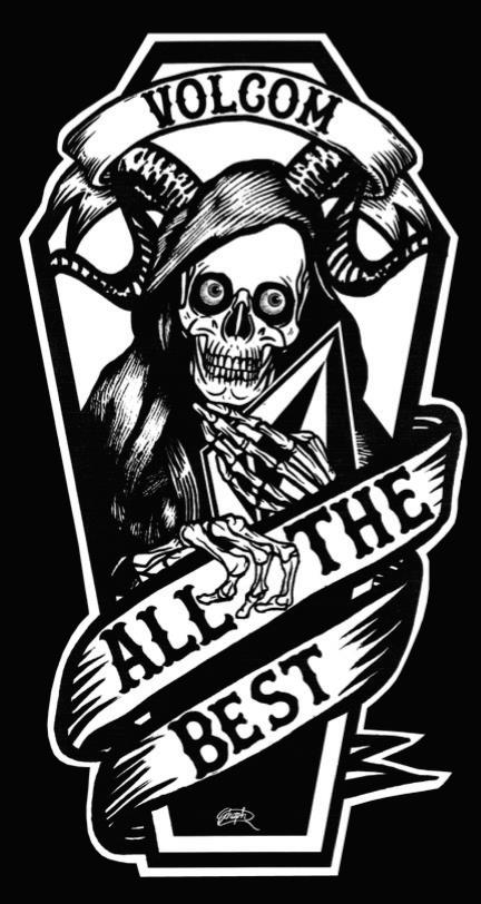 'All The Best' Coffin patch