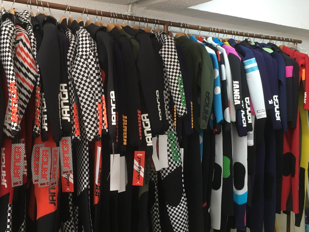 Janga wetsuits from Portugal