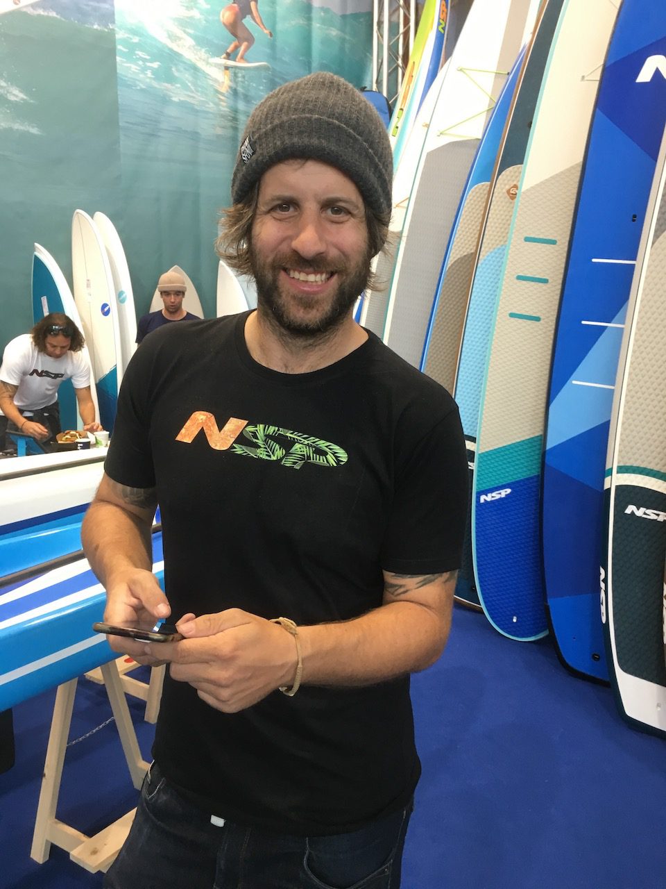 NSP booth Tobi Hammer