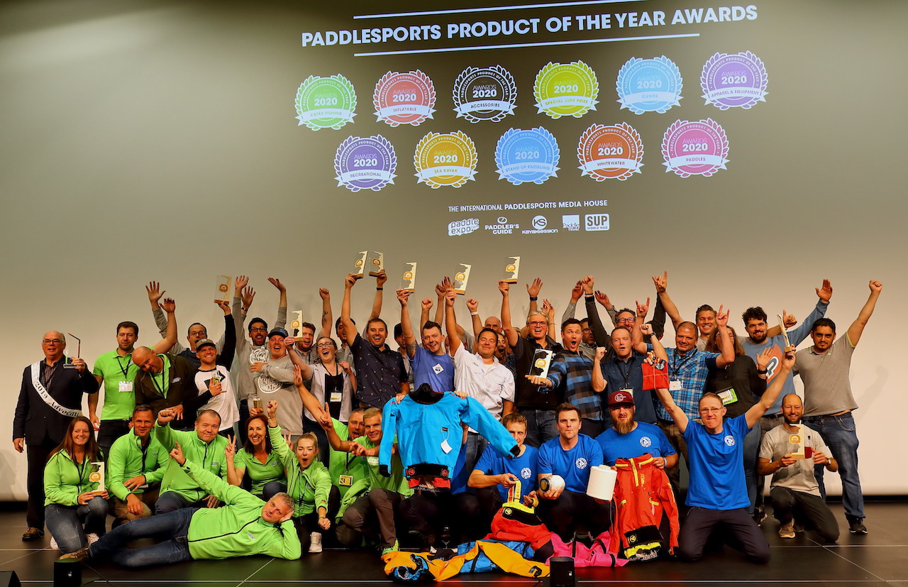 Paddlexpo dinner all award winners