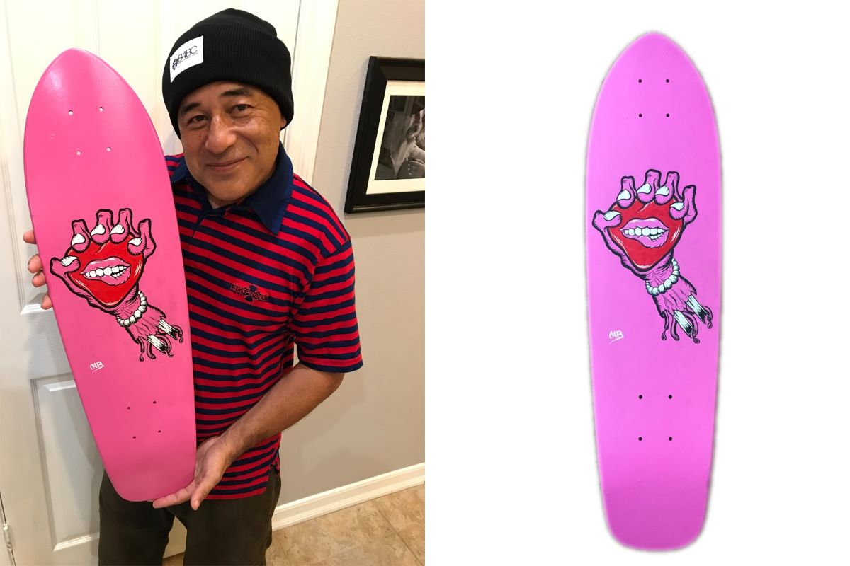 Steve Caballero's Art up for auction at evo Seattle Gallery
