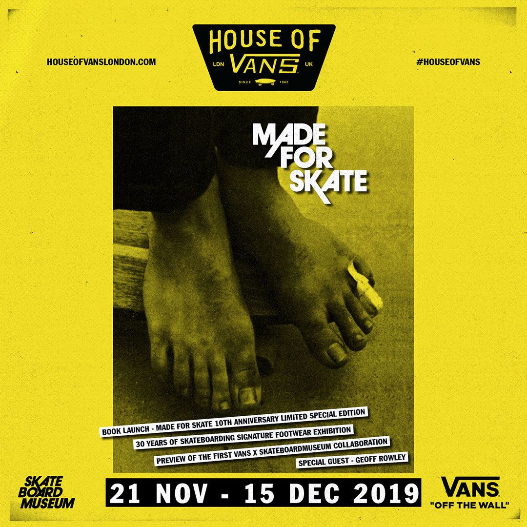 House of Vans Made For Skate Book Launch Relaunch Skate Skateboarding Shoes Footwear