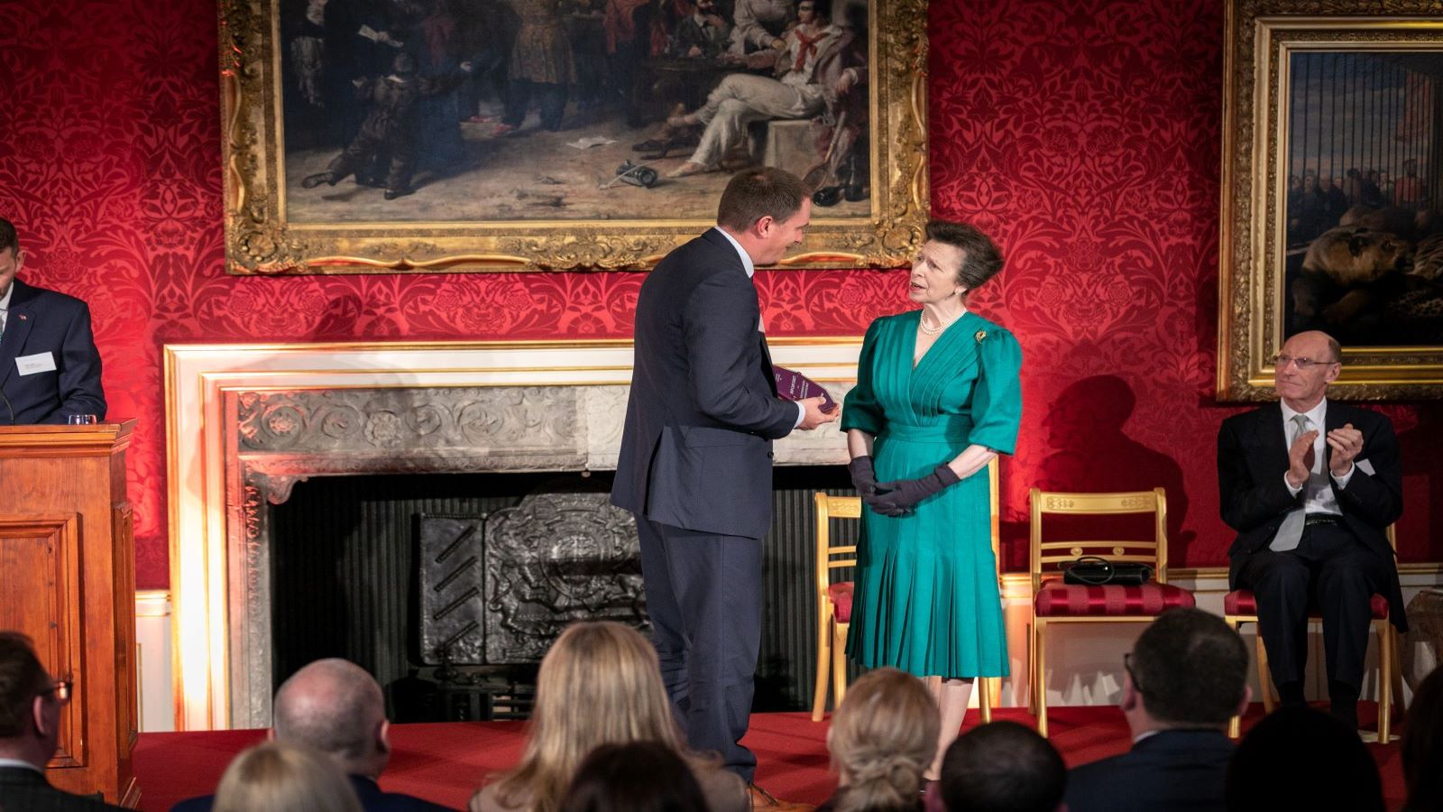 Snow Camp recieves award from HRH Princess Royal