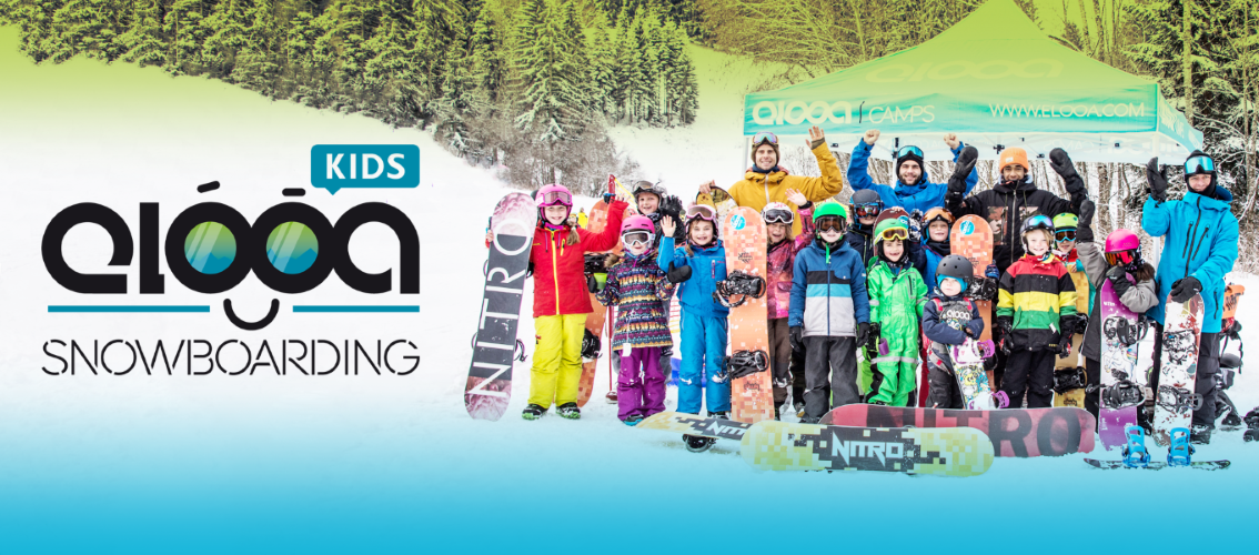 elooa kids snowboarding