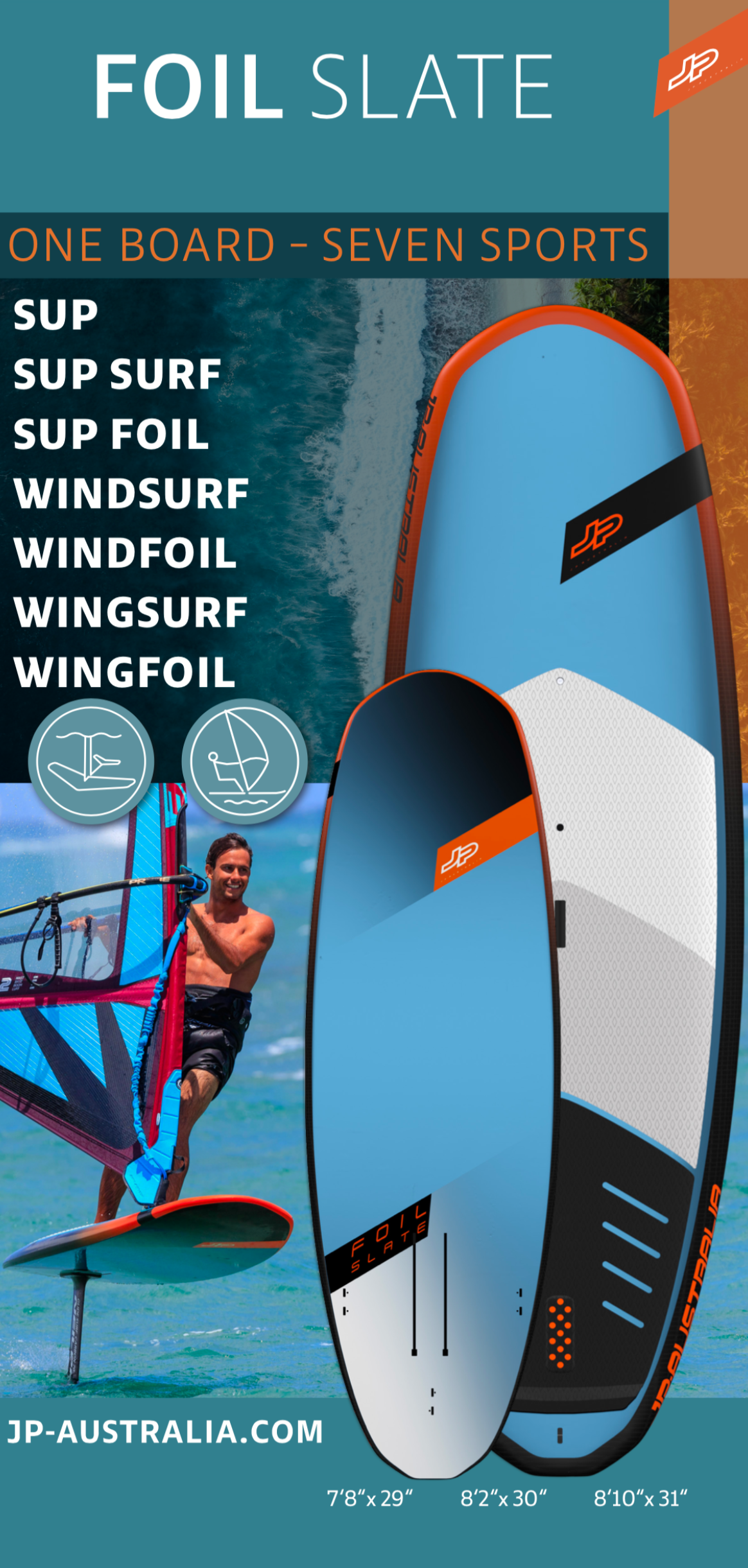 JP SUP Foil Slate PADDLEexpo expo Product Of The Year Award 2019 Welded Seams Stand Up Paddling