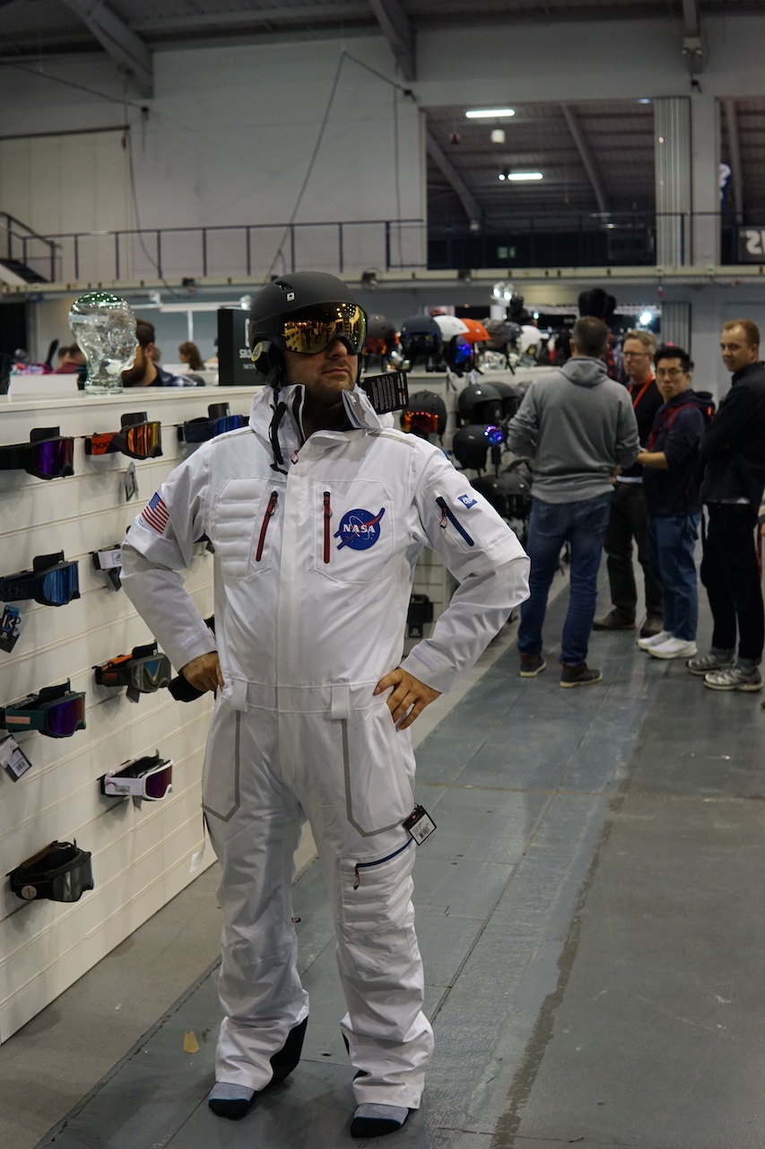 Big Dreams’ Kev in 686’s NASA collab suit. Outerspace coming his way!