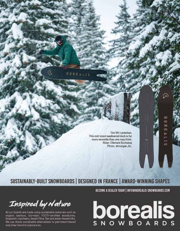 100 Borealis snowboards