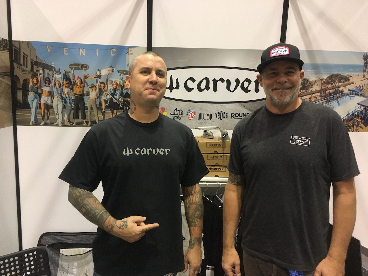 Carver's Chris Eiben and Eben Woodall - Boardsport SOURCE