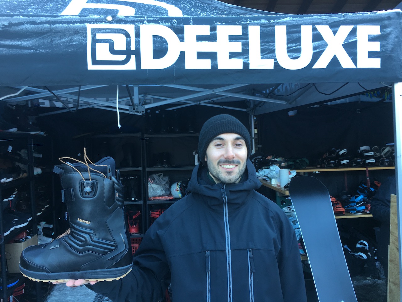 Deeluxe’s Florian Heim with the Empire