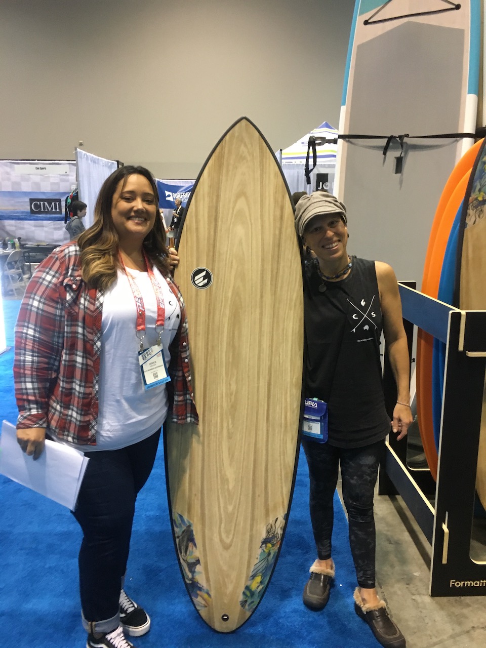 ECS’s Jessica Melgar and Joan Ascherman