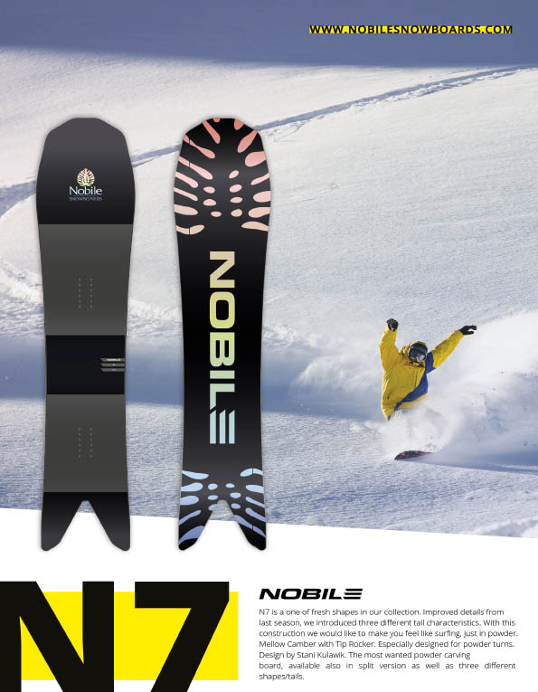 100 Nobile snowboards