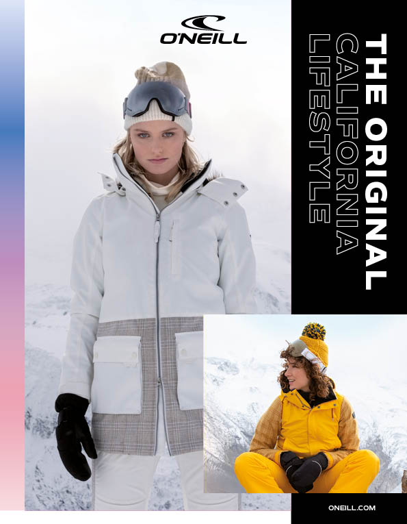 100 O’Neill mens and womens outerwear