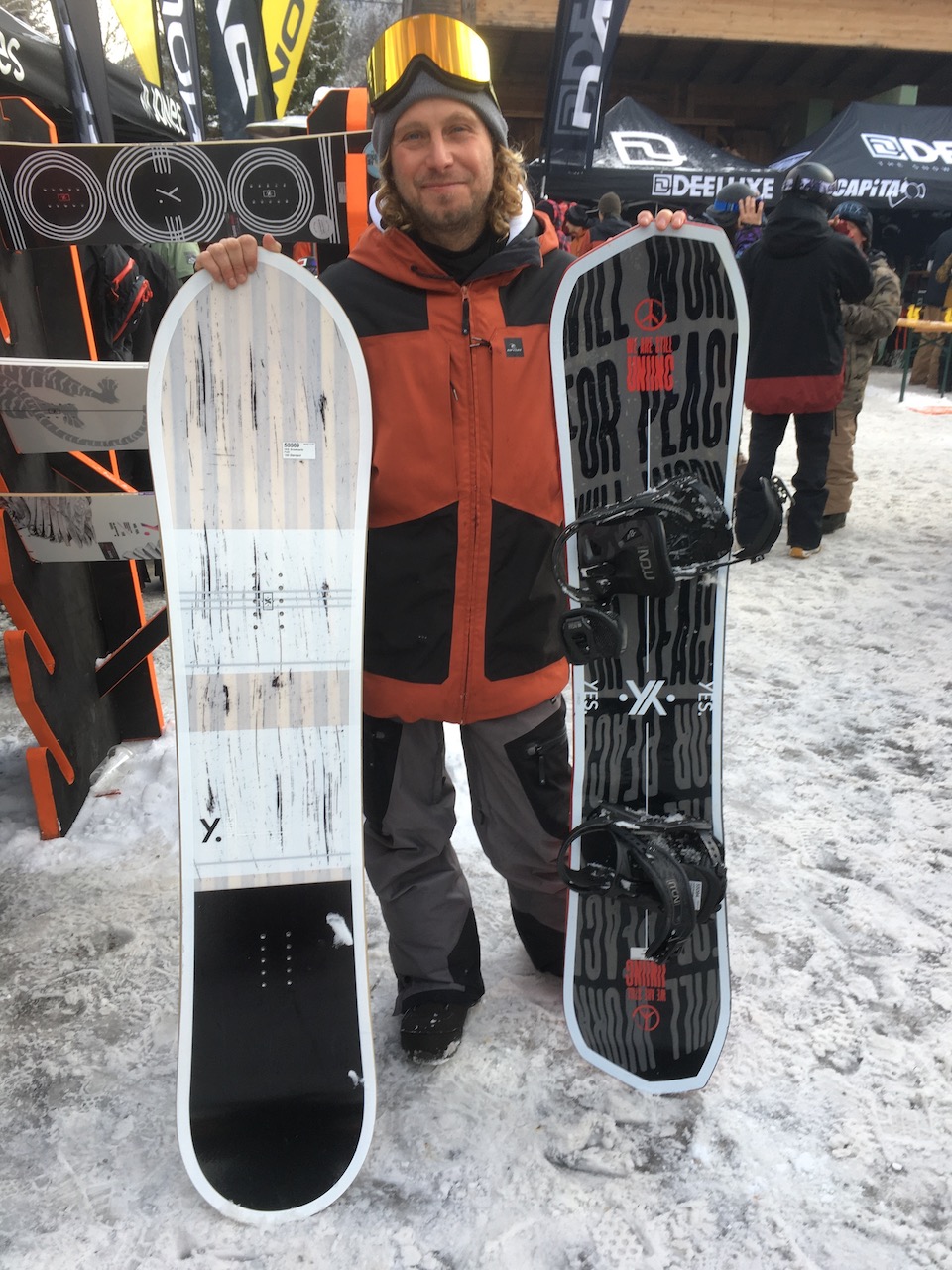 Yes’ DCP with 420 Pro beefed up from the earlier 420 for the more experienced rider and the Greats Uni Inc twin asymmetrical with mid bite