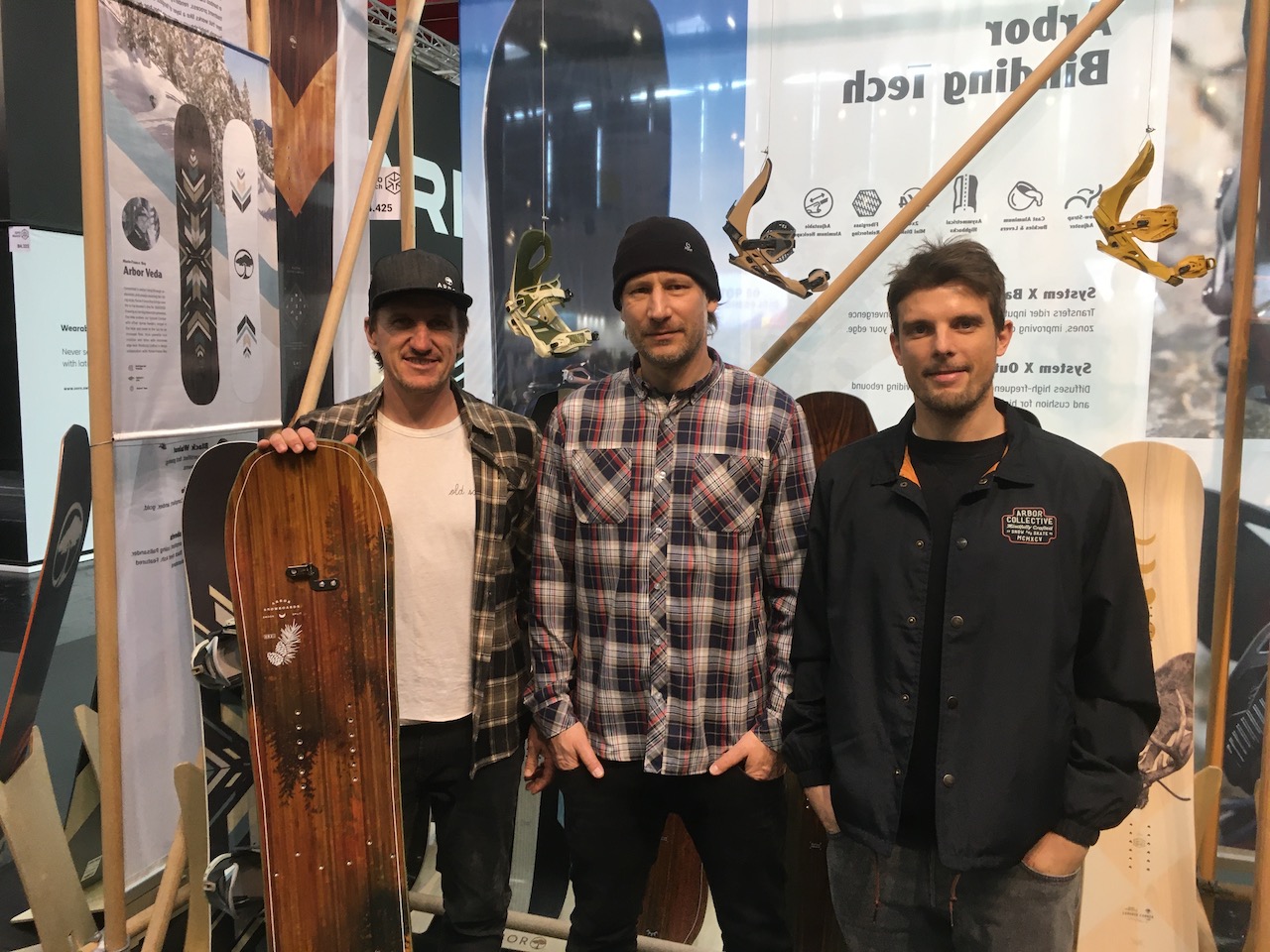 Arbor’s Ollie Zettler, Jens Hartmann and Christian Siebrecht