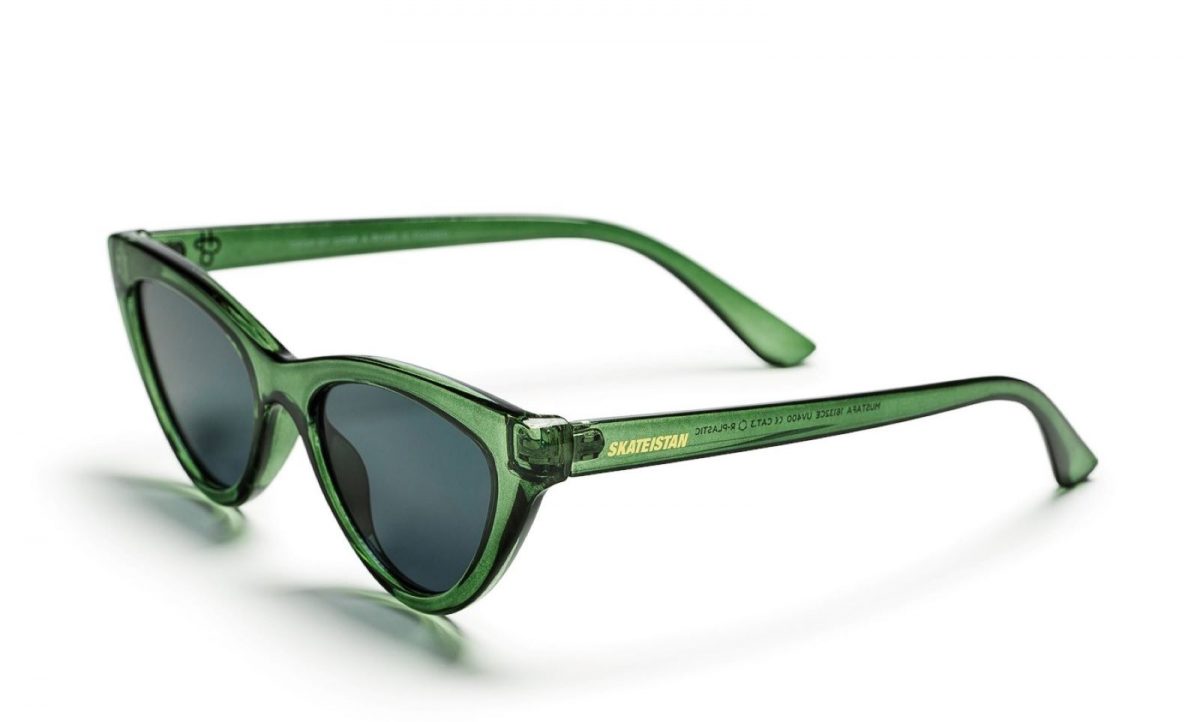 Skateistan x CHPO green sunglasses