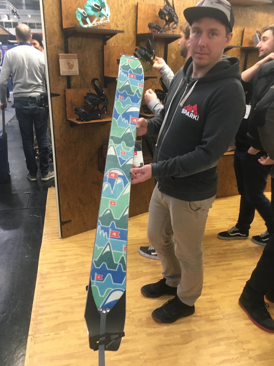 Spark R&D’s Summit 100% nylon Skins can be adjusted to fit all the new splitboard shapes