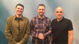 Dakines Falvien Foucher, Bucher + Walt's Julien Boucher and Dakine's Frank Heissat 