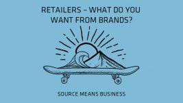 Retailer brand wants web copy