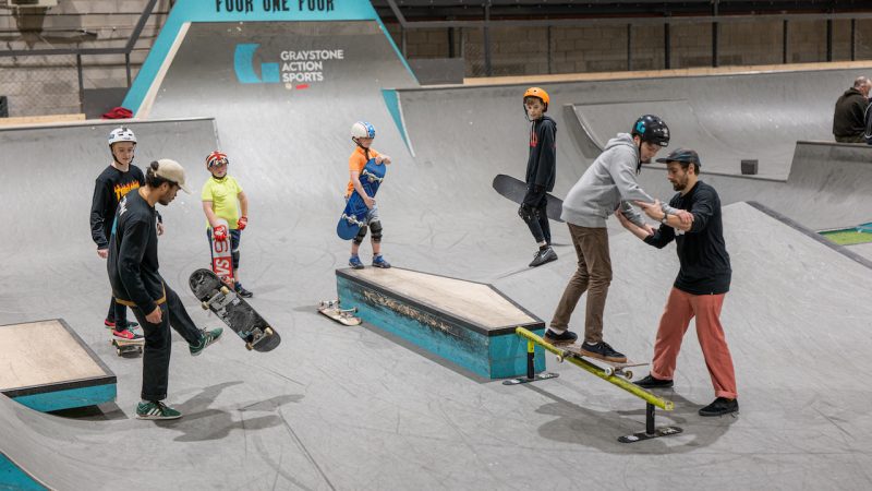 Graystone lessons. Photo Sam Eckersley