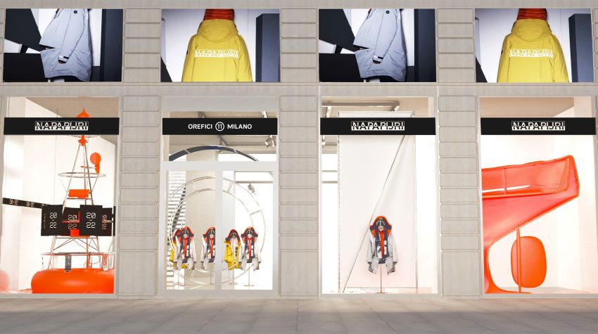 Milan shop front