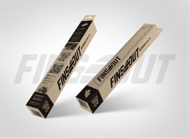 Finsout packaging