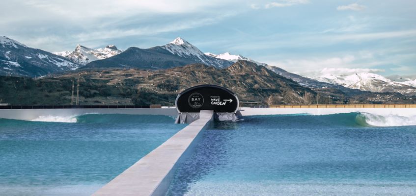 Alaïa Bay, Switzerland. Wavegarden