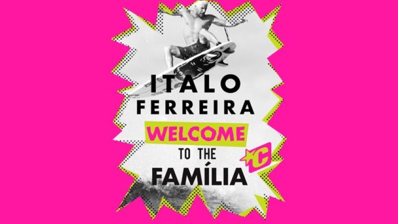 Italo Ferreira joins Creatures of Leisure